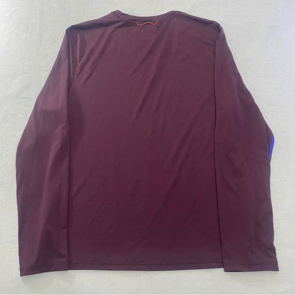 Cotopaxi Shirt Men's L Burgundy Fino Tech Tee Performance Casual Outdoor Hiking - Picture 9 of 13